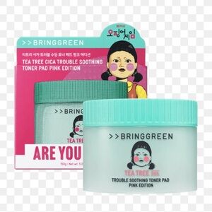Bring Green Tea Tree Cica Toner Pad